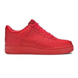 Nike Air Force 1 in Vibrant Red